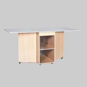 میز چرخ خیاطی مدل برش خیاطی تاشو  akh01